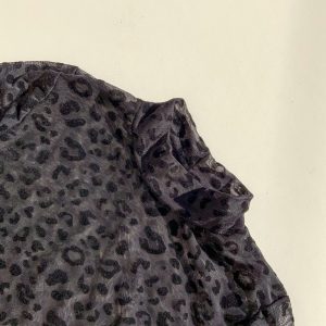 Body leopardato trasparente