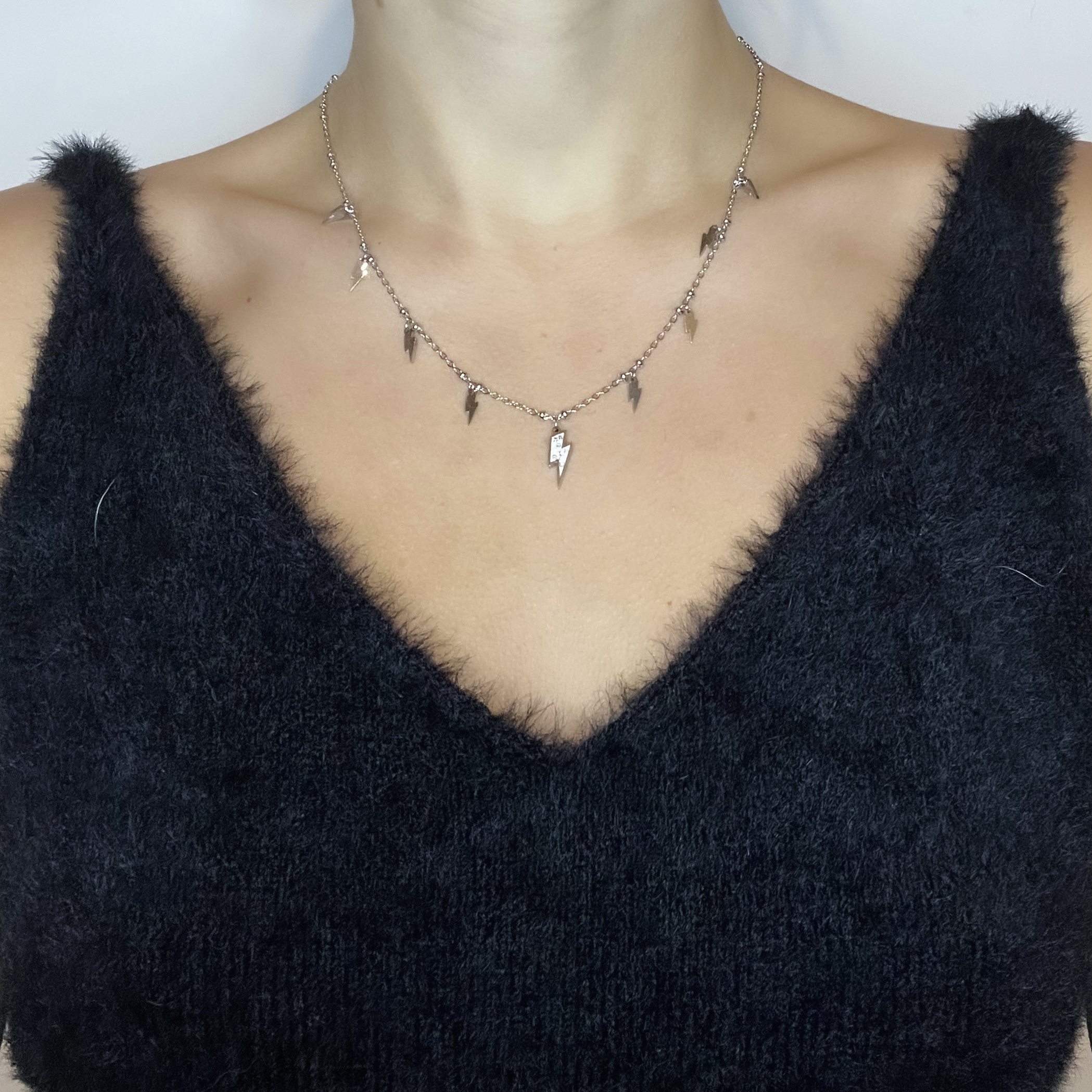 collana fulmini argento