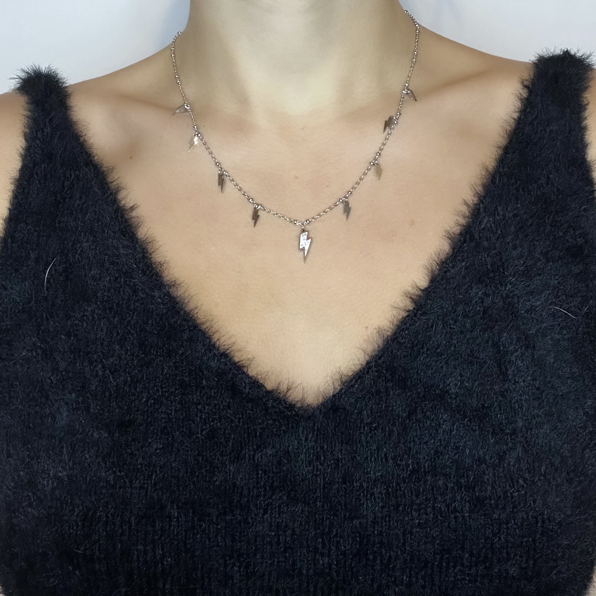 collana fulmini argento