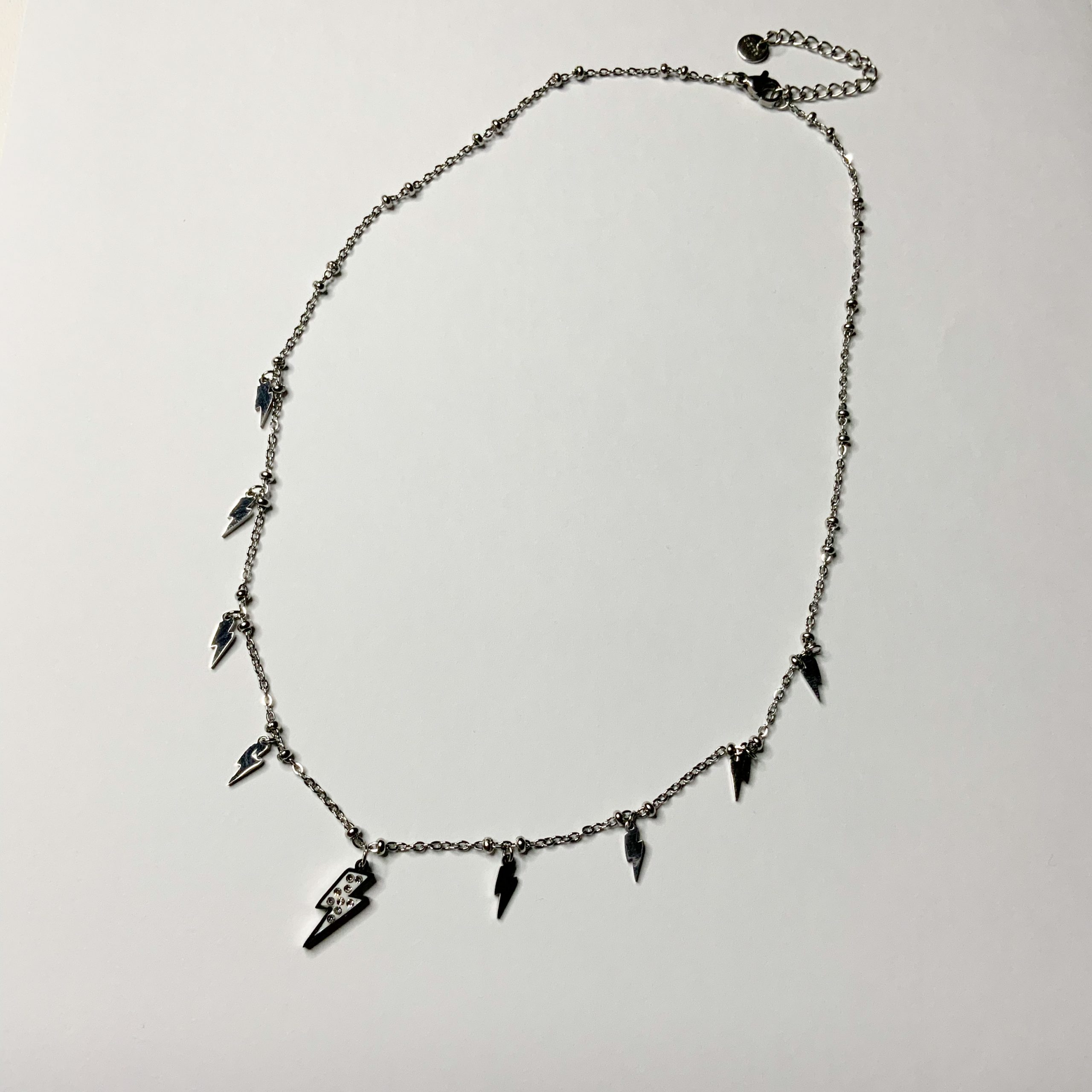 collana fulmini argento