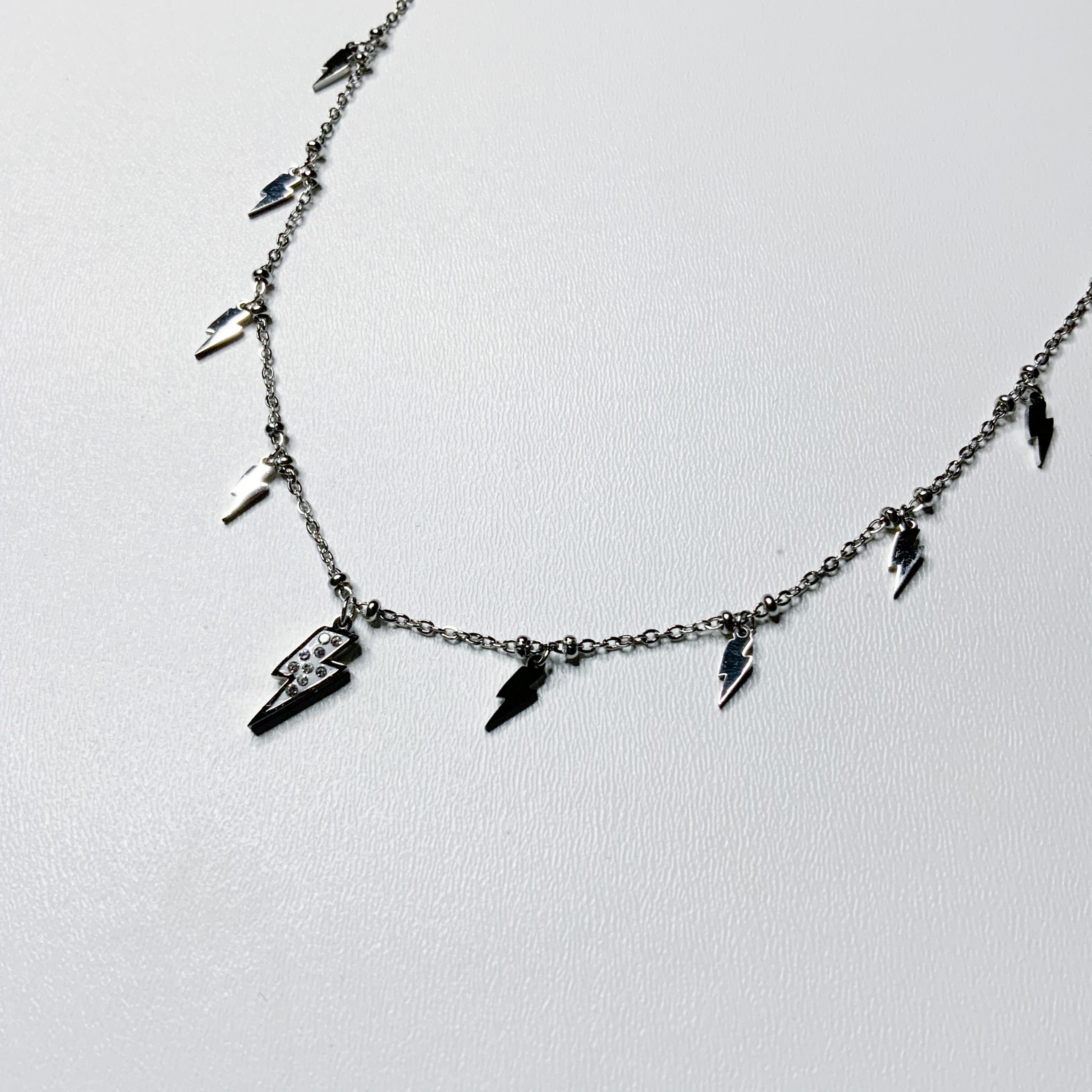 collana fulmini argento
