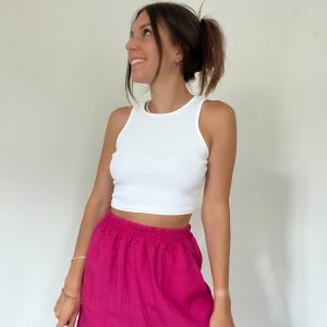 Short fucsia