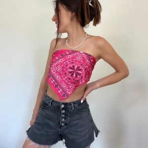 Top bandana paisley