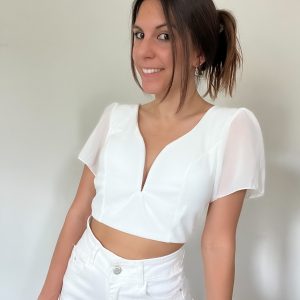 Camicetta scollo cuore