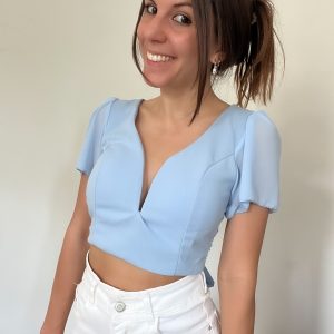 Camicetta scollo a cuore