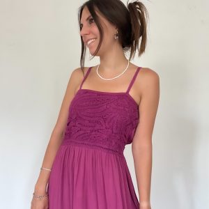 Abito dettaglio crochet