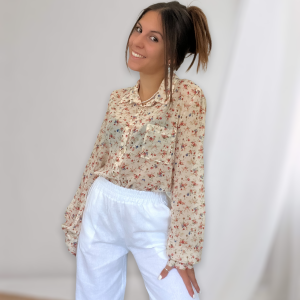 Camicia fiori