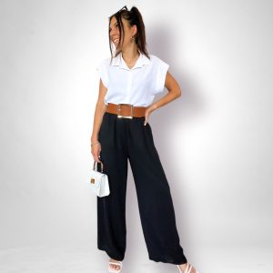 Pantalone leggero nero